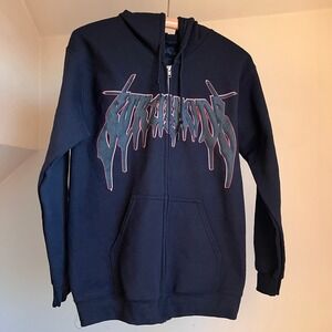 Official Stray Kids DominATE North America World Tour Merch Zip Up Hoodie Small